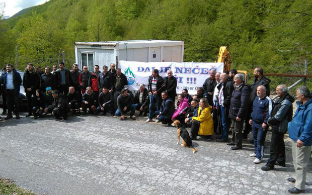 НЕ ЖЕЛЕ МИНИ ХИДРОЕЛЕКТРАНЕ: Шавничани јачи од багера